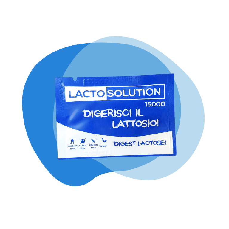 Campione di prova Lactosolution 15000 FCC enzima lattasi